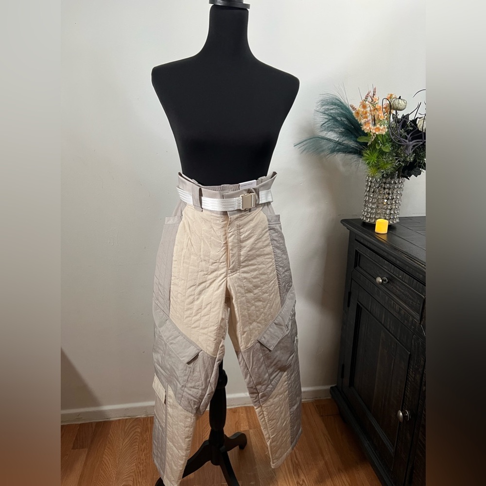 Nike Air Jordan Cozy quilted belted pants - Picture 2 of 9